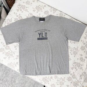 Jones & Mitchell Windy GAP Tshirt Grey Skater Street Tee Shirt